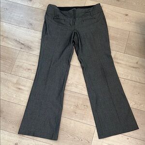 Express Charcoal Pinstripe Editor Pants
